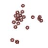 granulated spacer 2x4mm antique copper