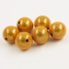 Miracle beads 15mm Gold