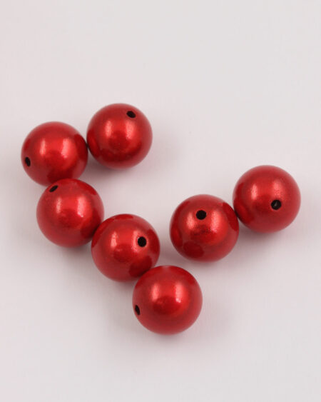 Miracle beads 15mm red