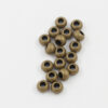 round metal beads 5mm antique brass