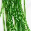 Glass tube 6x30mm Grass green