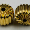 7 x 8.5 mm Metal Tubular hollow beads - Sold per pack of 20 beads