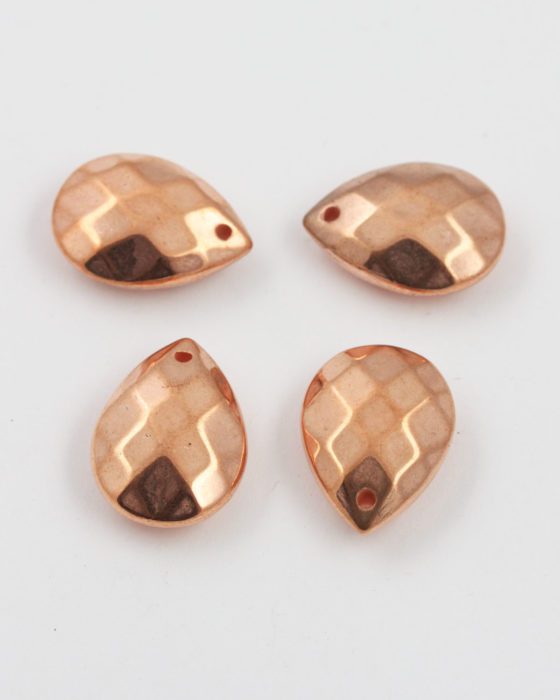 teardrop pendant copper