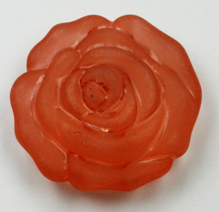 13 x 33 mm Acrylic Rose - Sold by the pack, 10 pieces per pack