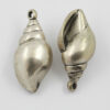 shell pendant antique silver