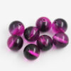 Round Resin Beads 17mm Fuschia