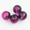 Round Resin Beads 22mm Fuschia
