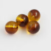 Round Resin Beads 22mm Amber