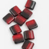 Resin Square 12x12mm Red