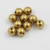 Brass round bead 12mm