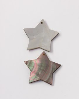 Mother of pearl star pendant