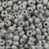 Seed beads matte finish size 8 White Sand