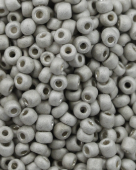 Seed beads matte finish size 8 White Sand