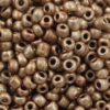 Seed beads matte finish size 8 Sandstone Yellow