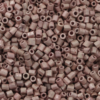 Tube Beads Matte Finish 1.5mm Light Brick