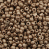 Seed beads matte finish size 11 Sandstone Yellow