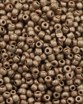 Seed beads matte finish size 11 Sandstone Yellow