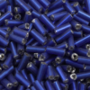 Bugle Beads 6 mm Royal Blue