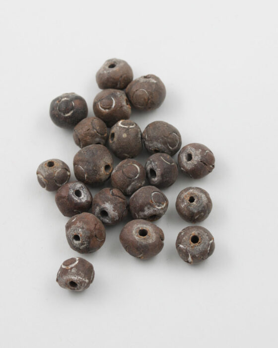 Ceramic Beads 10mm Brown