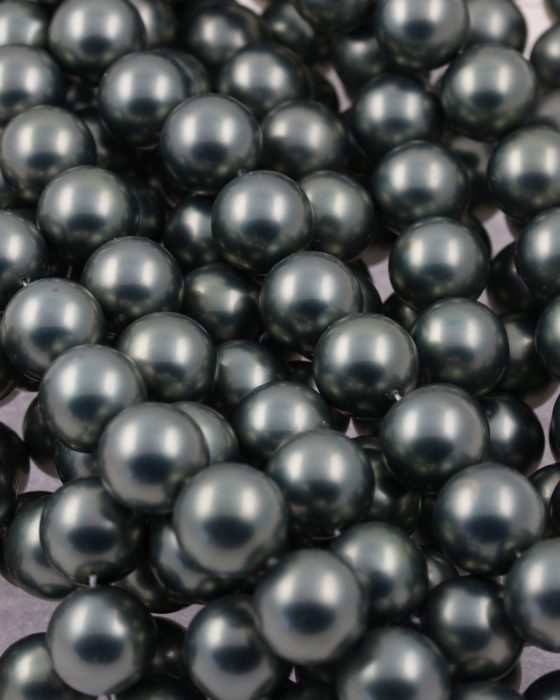 shell pearls beads sea green