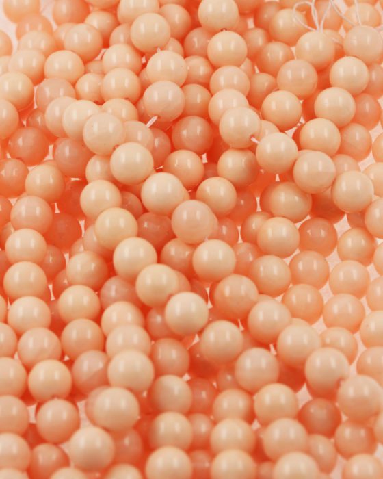 imitation coral beads pink