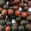 18mm wooden beads brown