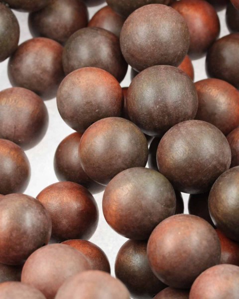 25mm Wooden beads. Sold per strand, approx.17 beads - Auckland Beads NZ