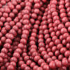Wooden Beads 8mm Mulleberry Pink
