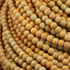 Wooden Beads 8mm Ocre