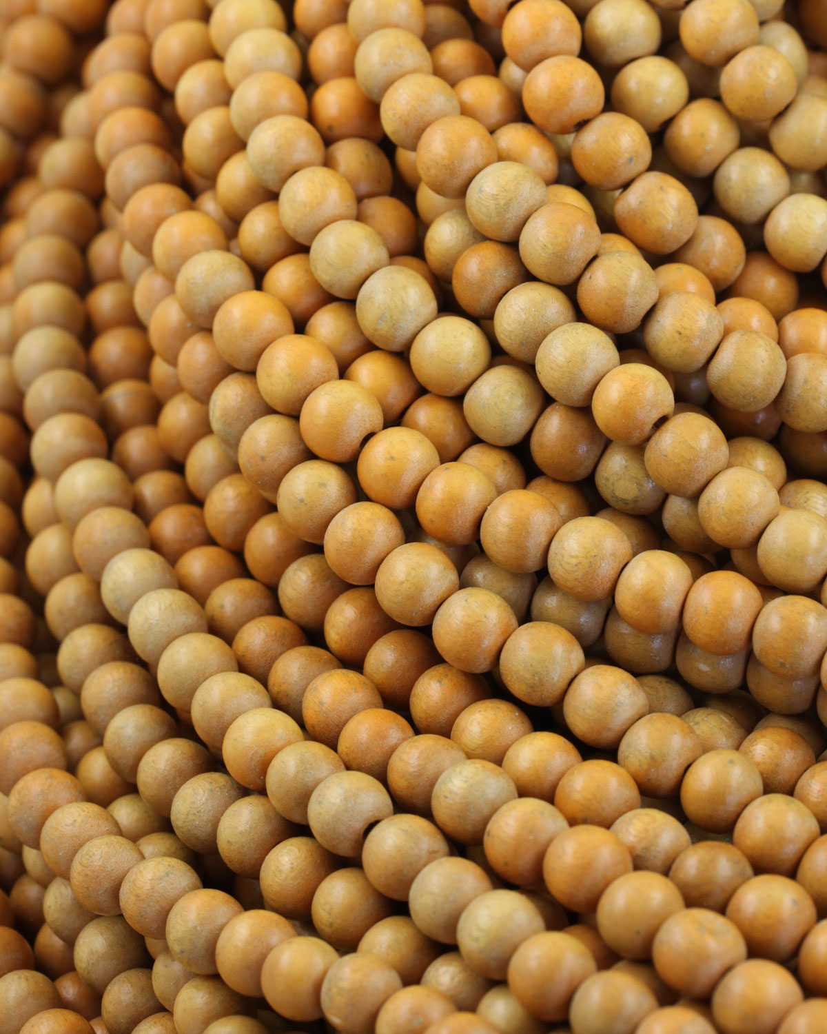 Wooden Beads 8mm Ocre