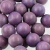 25mm wooden beads violet