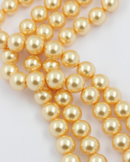 swarovski pearls 12mm gold