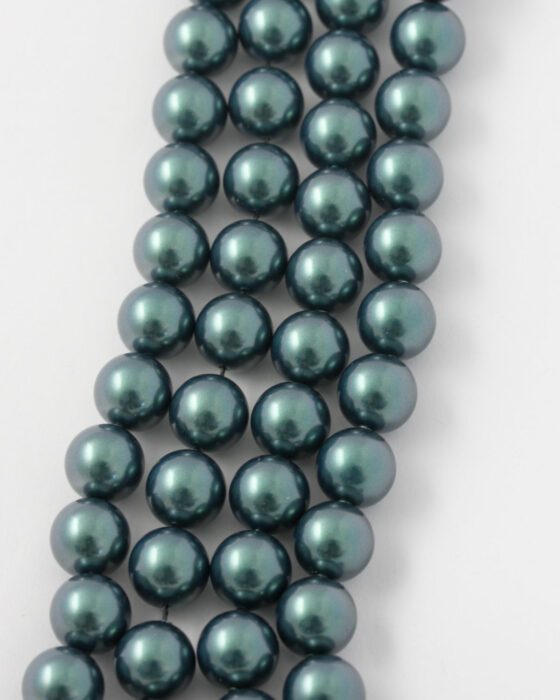 swarovski pearl 10mm Iridescent tahitian look