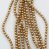 Swarovski pearl 4mm bright gold