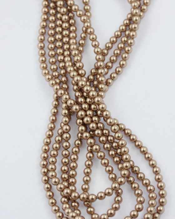 Swarovski pearls 4mm bronze