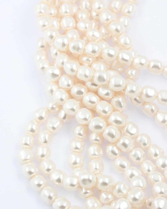 Swarovski baroque pearl 8mm white
