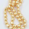 Swarovski baroque pearl 12mm gold