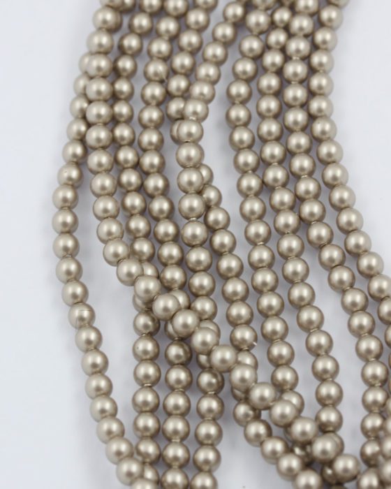 swarovski pearl 4mm platinum