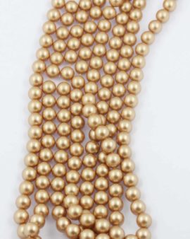 Swarovski pearl vintage gold 8mm