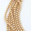 Swarovski pearl 6mm vintage gold