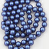 swarovski crystal pearls 10mm iridescent dark blue