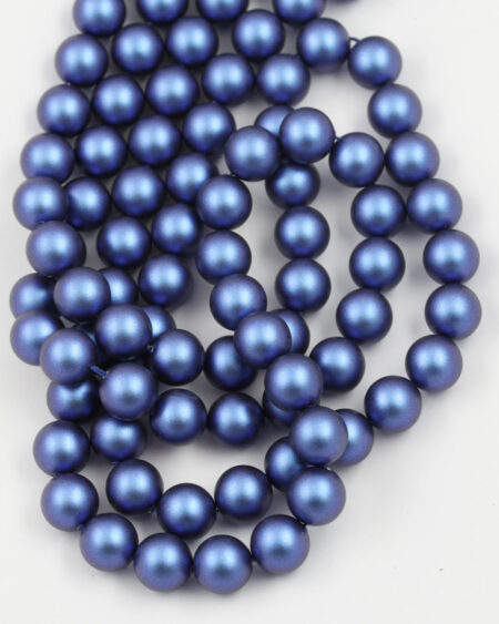 swarovski crystal pearls 10mm iridescent dark blue