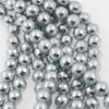 faceted shell pearls grey