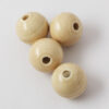 Porcelain round bead 22mm Cream