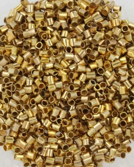 crimp tubes gold