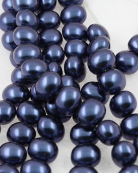 shell pearls beads potato purple