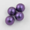 round baroque pearl 22mm purple