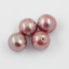 round baroque pearl 22mm bright pink