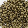 crimp beads 3mm ant.brass