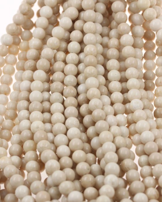 calcite beads white